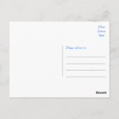 Liefde Pomeranian Puppy Dog Blank Post Kaart (Achterkant)