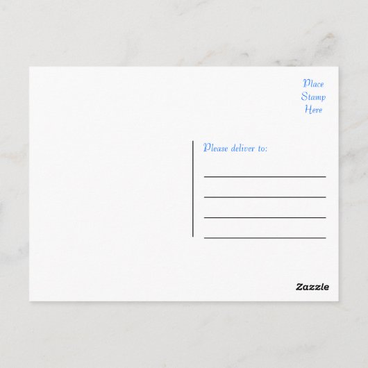 Liefde Pomeranian Puppy Dog Blank Post Kaart (Achterkant)