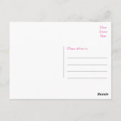 Liefde Pommeren Blank Dog-kaart Briefkaart (Achterkant)