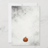 Liefde pompoen bruiloft kaart (Achterkant)