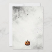 Liefde pompoen bruiloft kaart (Achterkant)