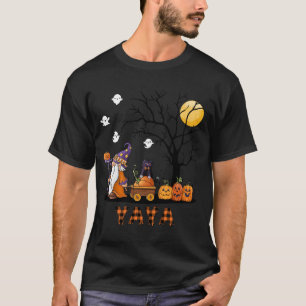 Liefde pompoen kabouters Yaya halloween cadeau voo T-shirt