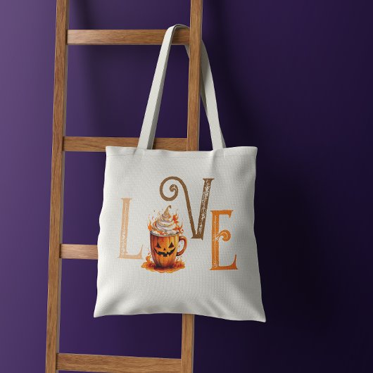 Liefde pompoen Spice Tote Bag