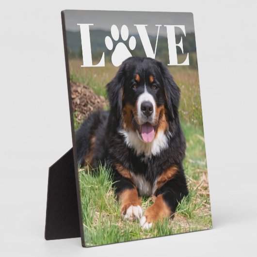 Liefde Pootafdruk FotoPop Fotoplaat (Zijkant)