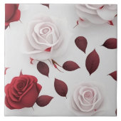  Liefde Populair Roos Collectie Tegeltje (Voorkant)