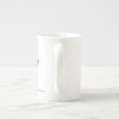 Liefde Porselein Kop (Achterkant)
