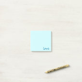 liefde post-it® notes (Op bureau)