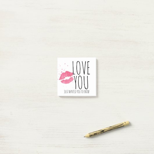 Liefde Post-it® Notes (Op bureau)