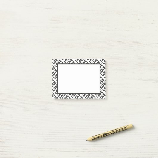Liefde Post-it® Notes (Op bureau)