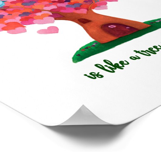 Liefde poster (Hoek)