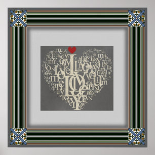 Liefde Poster