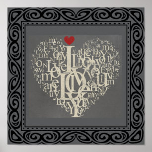 Liefde Poster