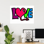 LIEFDE POSTER (Thuiskantoor)