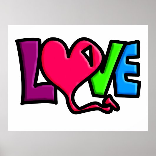 LIEFDE POSTER (Voorkant)