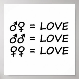 Liefde poster