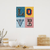 Liefde Poster (Keuken)