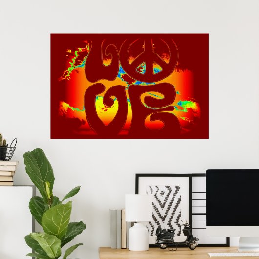 LIEFDE POSTER (Thuiskantoor)