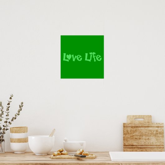 Liefde Poster (Keuken)