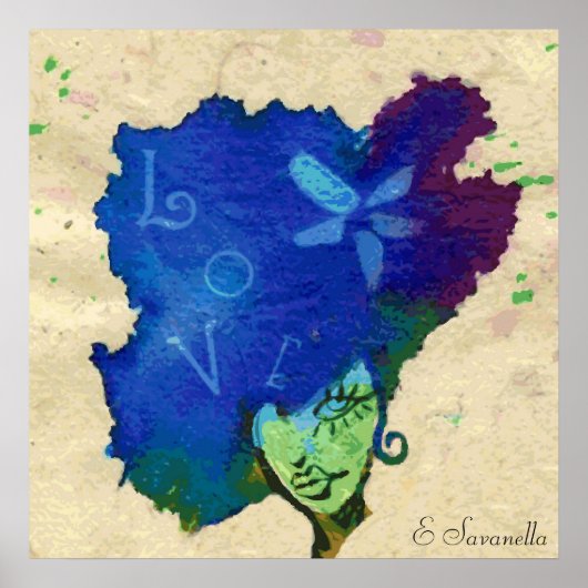 Liefde poster (Voorkant)