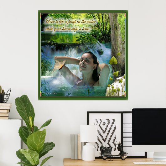 Liefde Poster (Thuiskantoor)