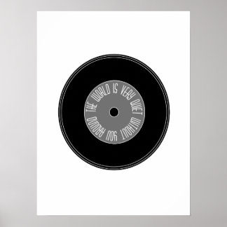 Liefde poster in B&W