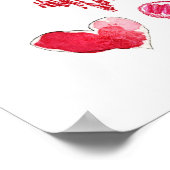 Liefde Poster - Volg je hart (Hoek)