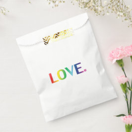 Liefde, pride lgbt lgbtq homo queer regenboogkleur bedankzakje