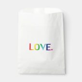 Liefde, pride lgbt lgbtq homo queer regenboogkleur bedankzakje (Voorkant)