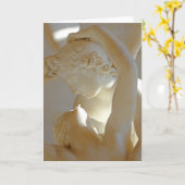 Liefde - Psyche herzien door Cupid's Kiss Kaart (Gele Bloem)