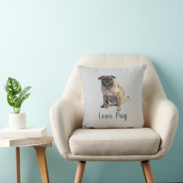 Liefde Pug Kussen