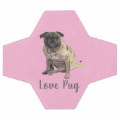 Liefde Pug Voetbal (Enkel)