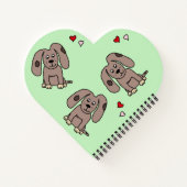 Liefde Puppies notitieboek (Achterkant)