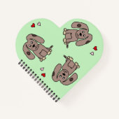 Liefde Puppies notitieboek (Voorkant)