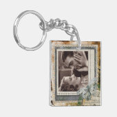 Liefde Quote Paar Sleutelhanger (Voorkant Links)