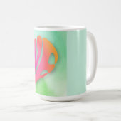 Liefde Quote Valentijnsdag Roze Hart Tekst Koffiemok (Voorkant rechts)