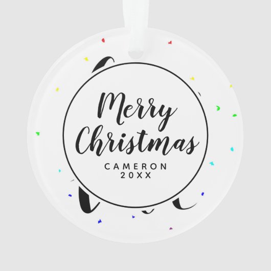 Liefde | Rainboogharten Ornament (achterkant)