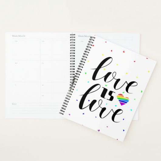 Liefde | Rainboogharten Planner (Display)