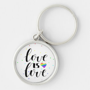 Liefde Rainboogharten Sleutelhanger