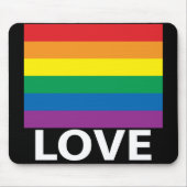 Liefde Rainbow Pride, LHBT, Vier Liefde Muismat (Voorkant)