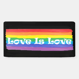Liefde Rainbow Spandoek