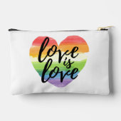 Liefde | Rainbow Waterverf Heart Etui (Achterkant)