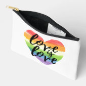 Liefde | Rainbow Waterverf Heart Etui (Open)