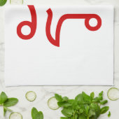 Liefde ❤ RAK in het Thaise ❤ Theedoek (Gevouwen)