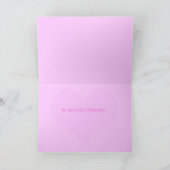 Liefde Rat Valentijnsdag Kaart (Binnen)