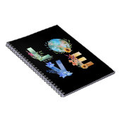 LIEFDE RED ONZE PLANEET NOTITIEBOEK (Rechterzijde)