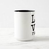 Liefde Regels, Vredesteken, Koffie Mok (Midden)