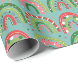 Liefde Regenboog Cadeaupapier
