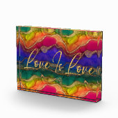 Liefde regenboog fotoblokken (Rechts)