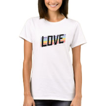 Liefde regenboog strepen