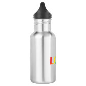 Liefde regenboogkleuren pride lgbt lgbtq gay queer waterfles  (Links)